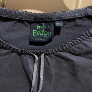 Mini boden sz 11/12 soft blue top